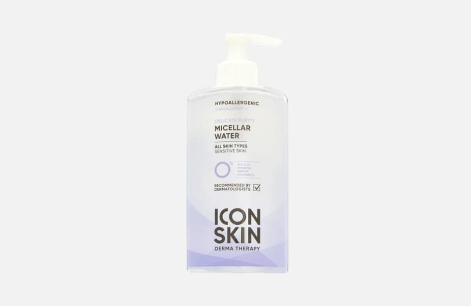 Обзор мицеллярной воды ICON SKIN Delicate Purity (Derma Therapy)