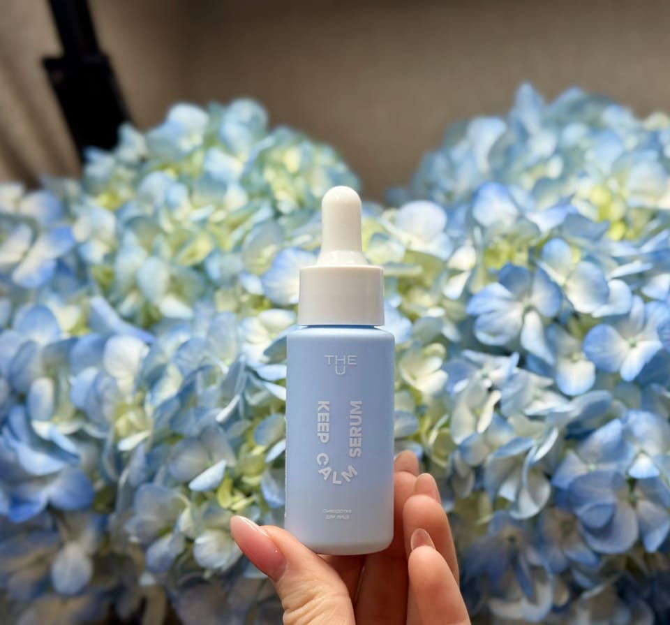 THE U keep calm serum. Почему тип кожи — не главное: как я перестала «лечить» жирность и наконец помогла своей коже.